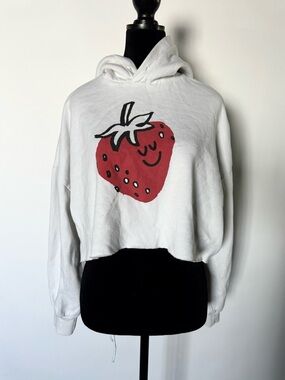 Levi’s Cropped Hoodie Size S